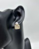 Square Pearl Earrings Square Pearl Earrings