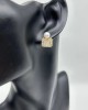 Square Pearl Earrings Square Pearl Earrings
