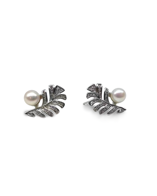 Twig Pearl Earrings Twig Pearl Earrings