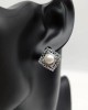 Diamond Pearl Earrings Diamond Pearl Earrings