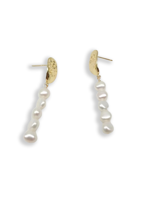 Four Pearl Earrings Four Pearl Earrings