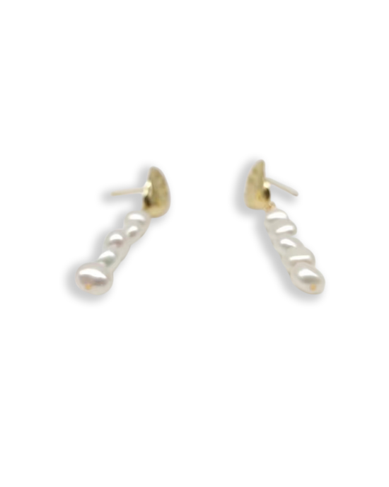 Four Pearl Earrings Four Pearl Earrings