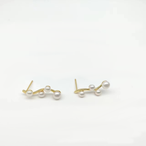 Tree Pearl Earrings