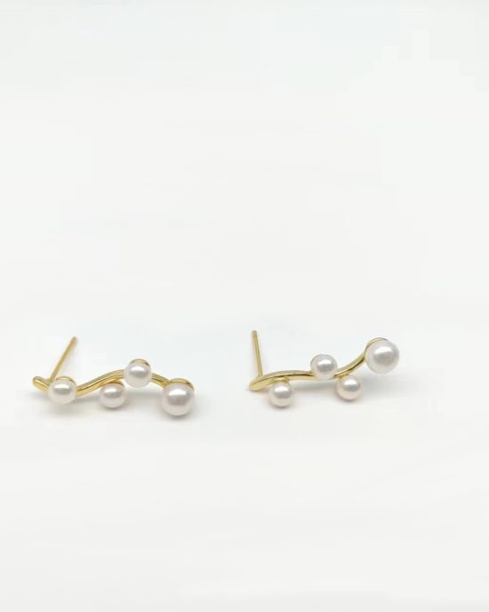 Tree Pearl Earrings Tree Pearl Earrings