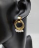 Hoop Pearl Earrings Hoop Pearl Earrings