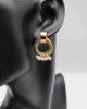 Hoop Pearl Earrings Hoop Pearl Earrings