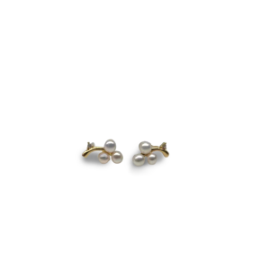Little Tree Pearl Earrings