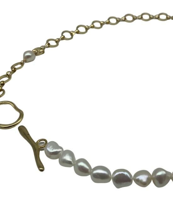 Baroque Pearl Clavicle Chain Baroque Pearl Clavicle Chain