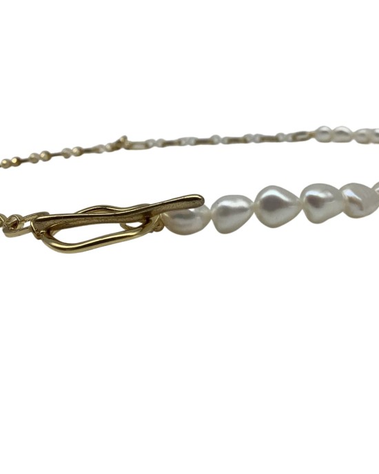 Baroque Pearl Clavicle Chain Baroque Pearl Clavicle Chain