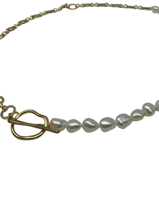 Baroque Pearl Clavicle Chain Baroque Pearl Clavicle Chain
