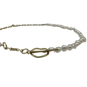 Baroque Pearl Clavicle Chain