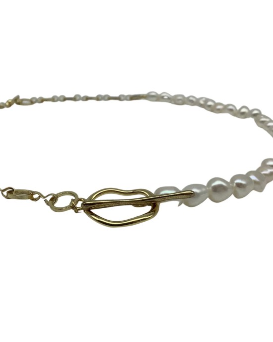 Baroque Pearl Clavicle Chain Baroque Pearl Clavicle Chain