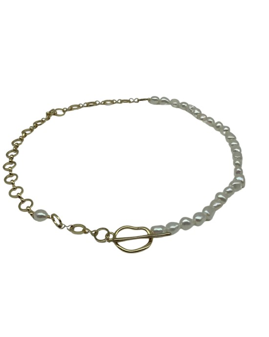 Baroque Pearl Clavicle Chain Baroque Pearl Clavicle Chain