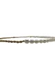 Millet Beads Chocker Half Gold Water Drop Natural Beads