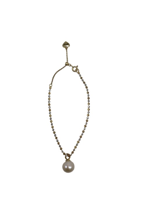 Gold Pearl Bracelet