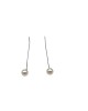 Silver Pearl Ear Thread