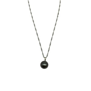 Silver Pearl Necklace