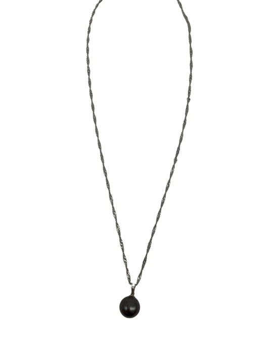 Silver Pearl Necklace
