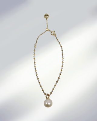 Purple Pearl Necklace