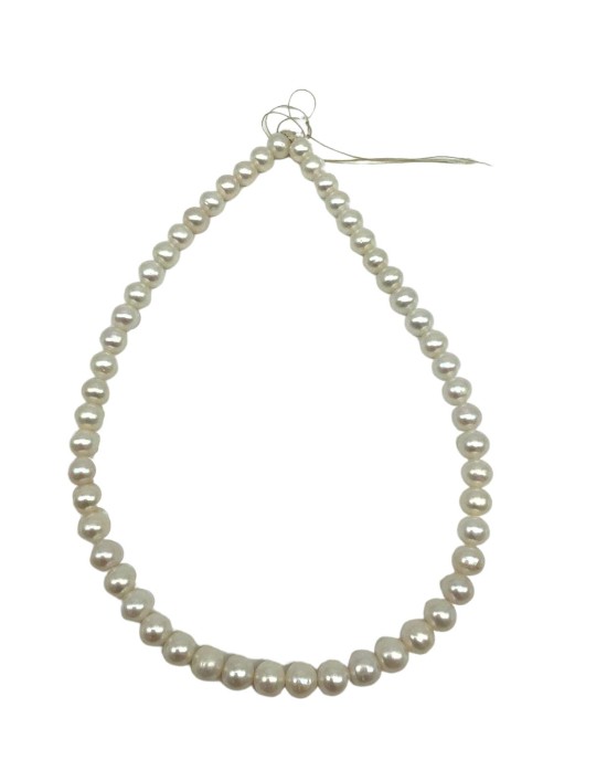 Gold Pearl Necklace