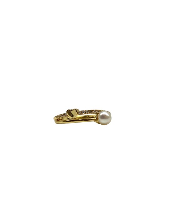 Love Double Pearl Ring