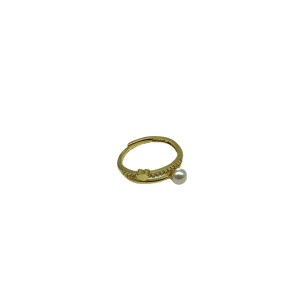 Love Double Pearl Ring