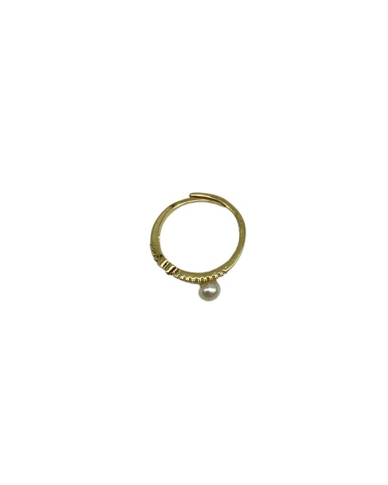 Love Double Pearl Ring