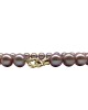 Purple Single Bead Pearl Necklace